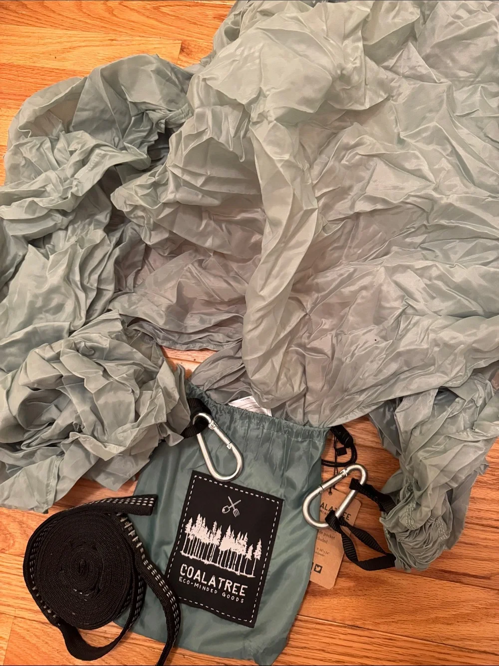 Lightweight Packable hammock- Sage Green